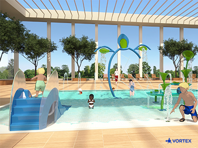 Complexe aquatique pataugeoire 04